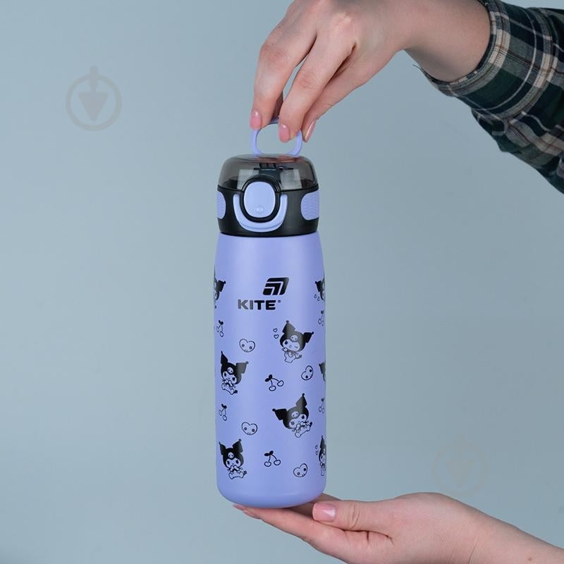 Термос KITE з трубочкою 600 мл Kuromi HK25-1262 - фото 4 Термос KITE з трубочкою 600 мл Kuromi HK25-1262 - фото 4
