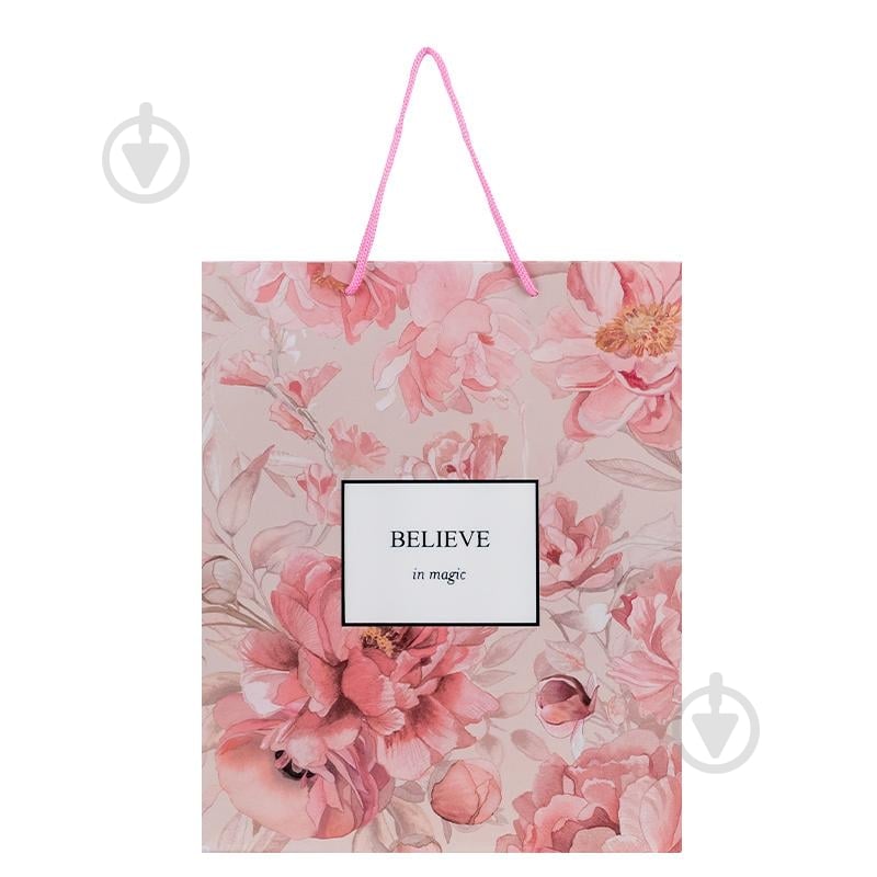 Пакет подарочный Peony Dreams 26х32 см Axent - фото 1 Пакет подарочный Peony Dreams 26х32 см Axent - фото 1