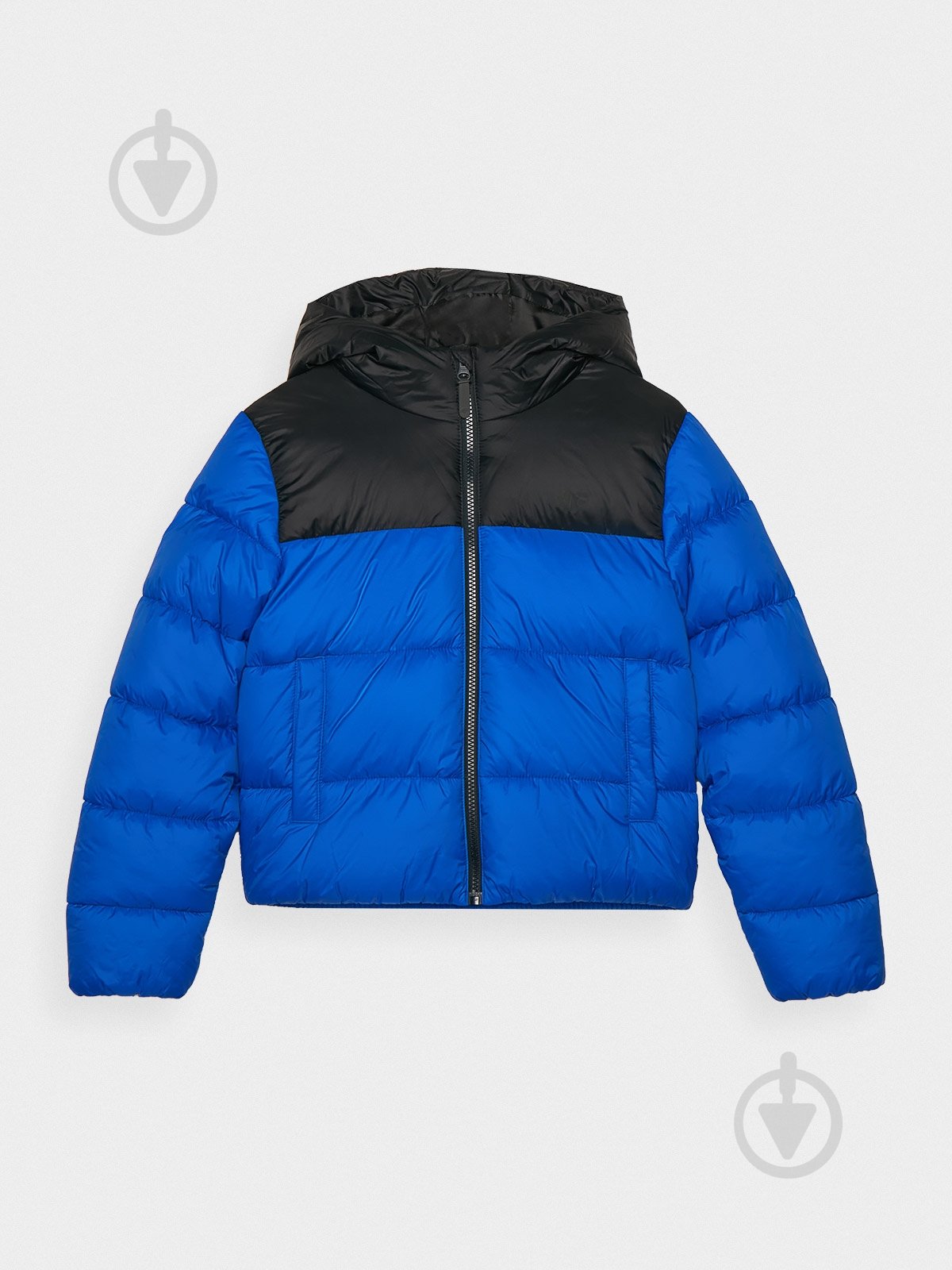 Пуховик для хлопчиків зимовий 4F DOWN JACKET M462 4FJWAW24TDJAM462-36S синій - фото 7 Пуховик для хлопчиків зимовий 4F DOWN JACKET M462 4FJWAW24TDJAM462-36S синій - фото 7