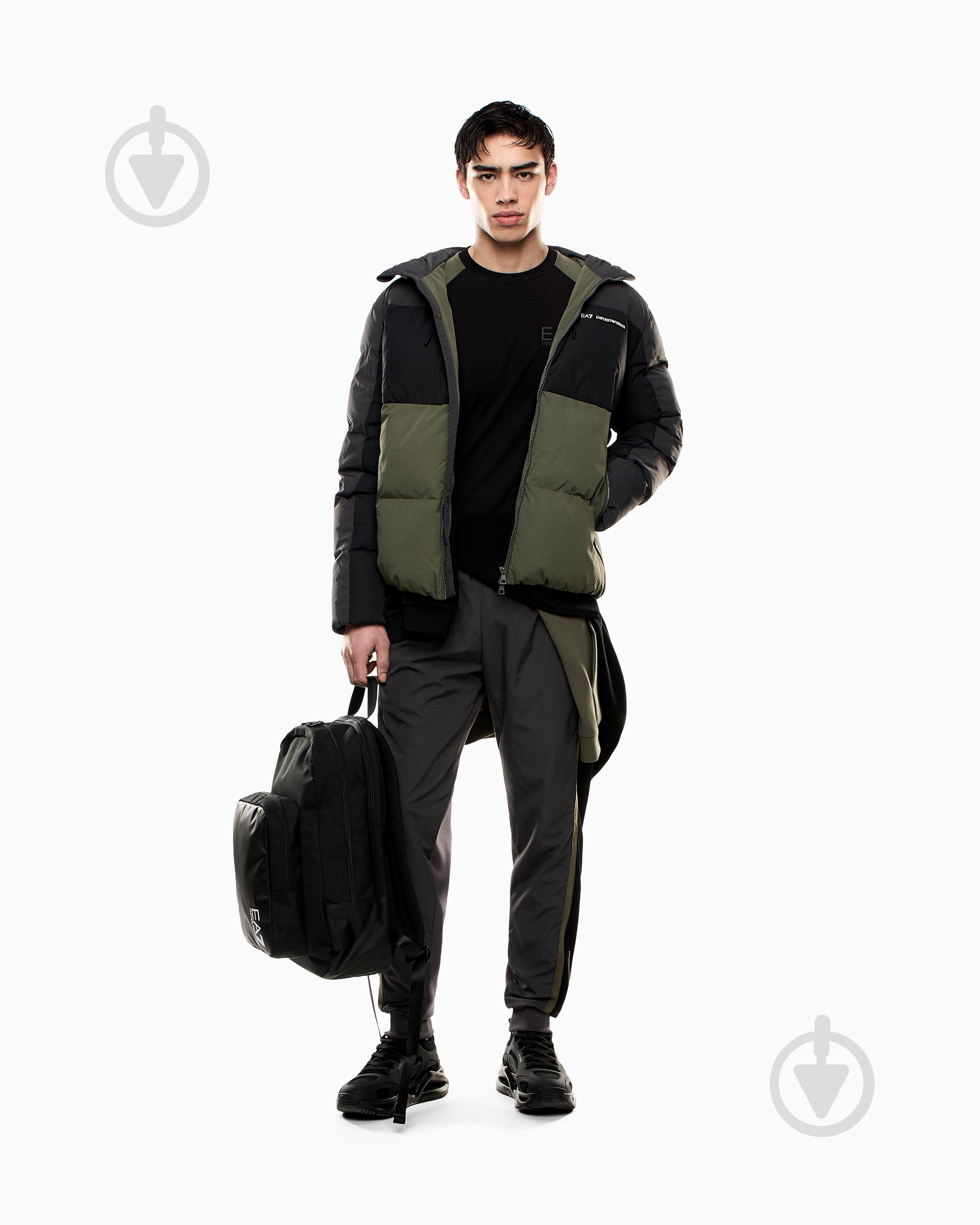 Куртка EA7 ATHLETIC COLOUR BLOCK M PUFFY JACKET 7M000946-AF13190-U8100 р.XL - фото 4