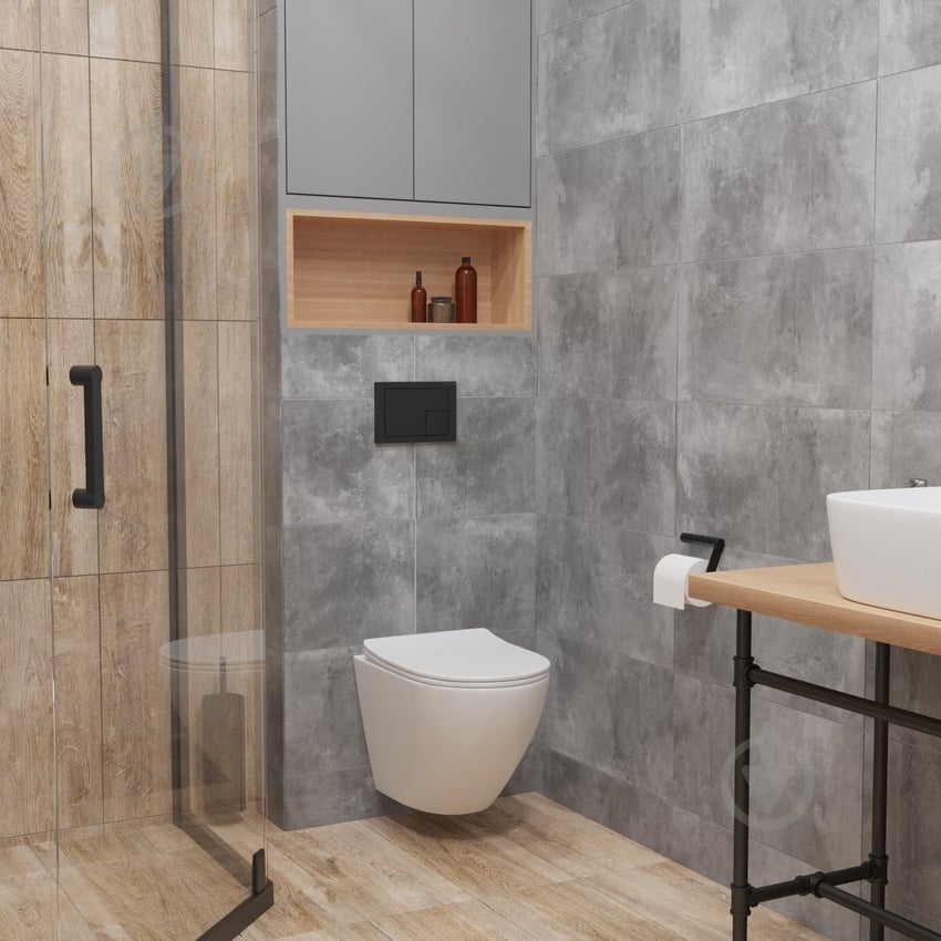 Унітаз підвісний Helmken 35490101 з сидінням Soft Сlose/EasyOff дюропласт, білий 35490101 з сидінням Soft Сlose/EasyOff дюропласт, білий - фото 14