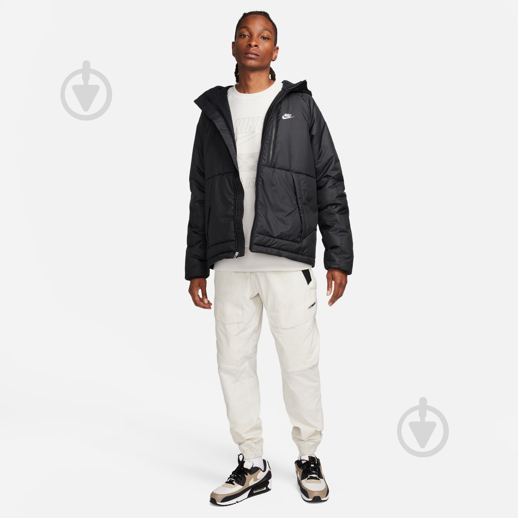 Куртка Nike M NSW TF RPL LEGACY HD JKT DX2038-010 р.L - фото 7