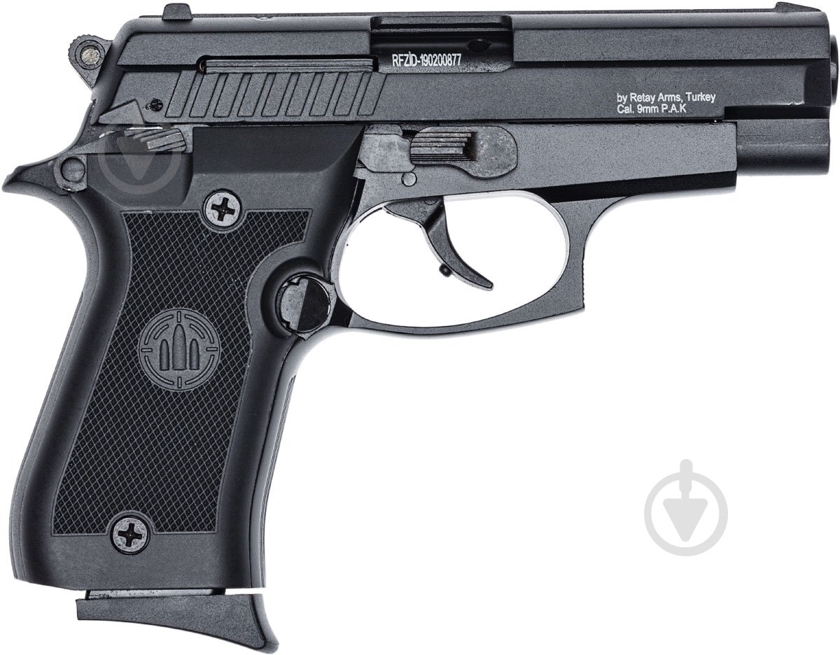 Пистолет стартовый Retay F29 9 мм black - фото 2 Пистолет стартовый Retay F29 9 мм black - фото 2
