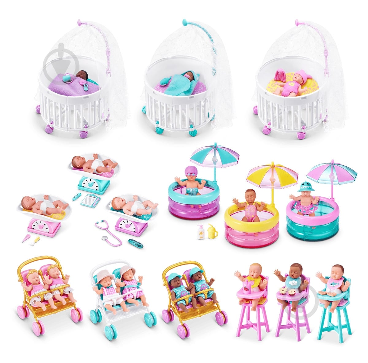 MM Sugarbaby600％シュガーベイビーシークレット 2点セット ᐉ Игровой набор Zuru Mini Brands Gabby'S Dollhouse Фигурка с