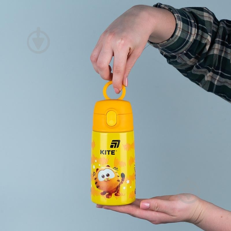 Термос KITE з трубочкою 400 мл Garfield GF25-1261 - фото 4