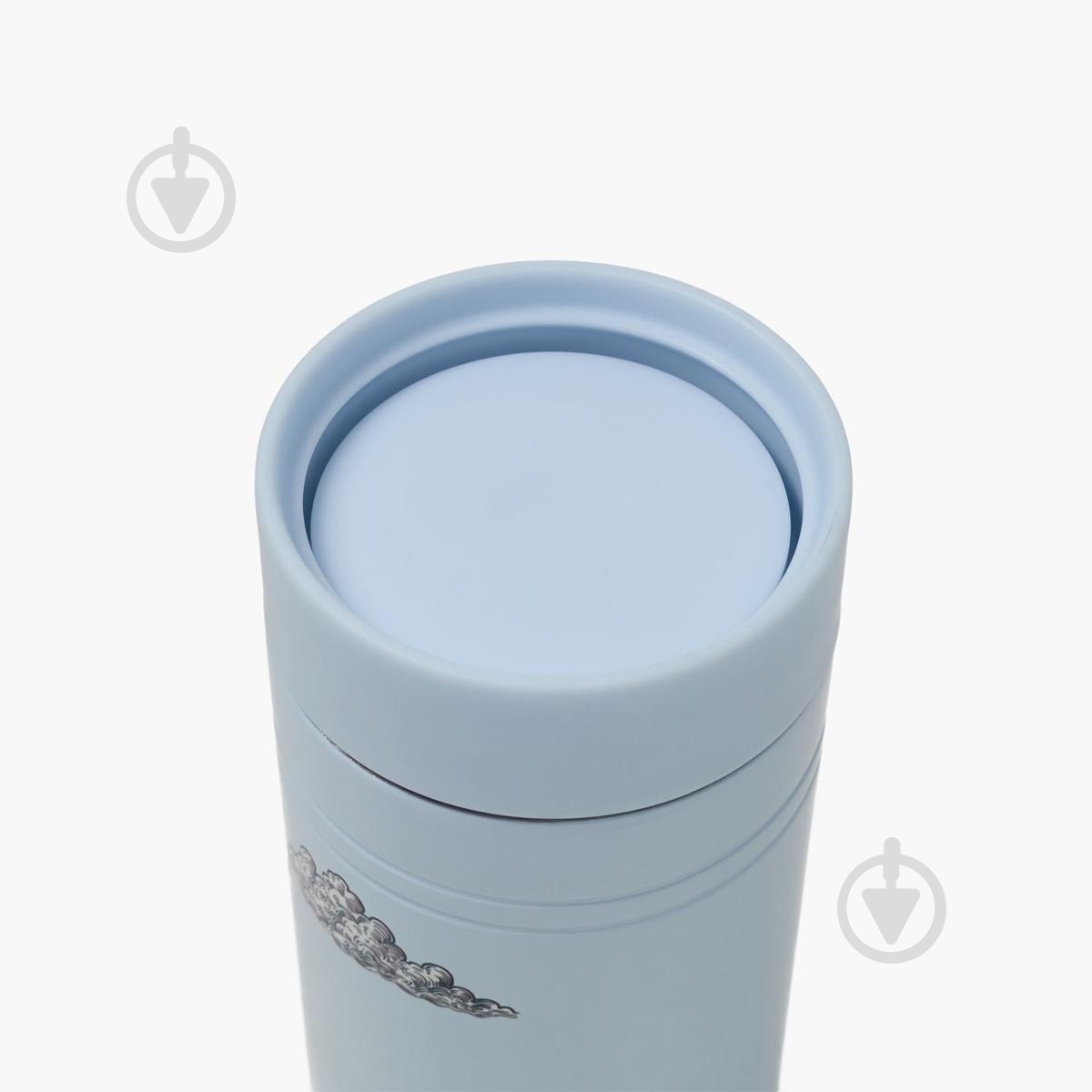 Термос MVM 350 мл KP-159 Blue/Print - фото 4
