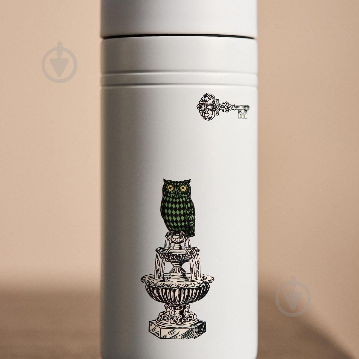 Термос MVM 350 мл KP-159 Blue/Print - фото 8