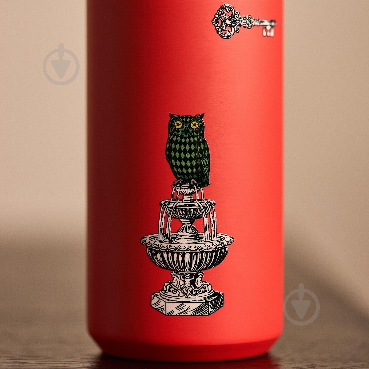 Термос MVM 350 мл KP-159 Red/Print - фото 6