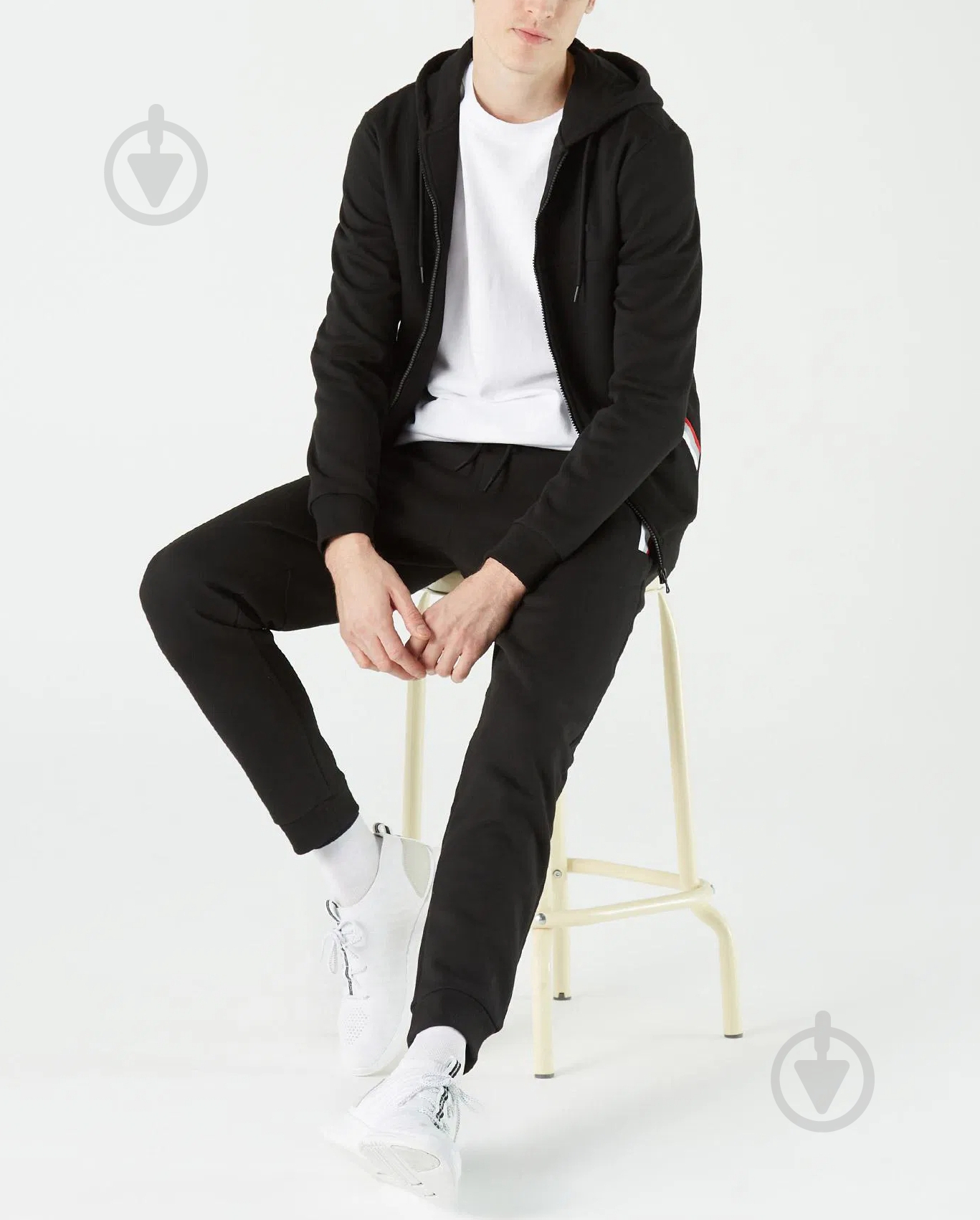 Толстовка Lacoste SH010808S р.L черный - фото 4