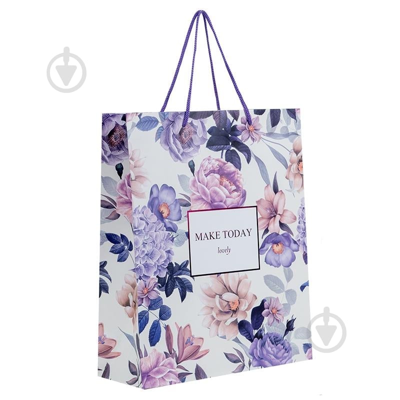 Пакет подарочный Violet Whispers 26х32 см Axent - фото 2