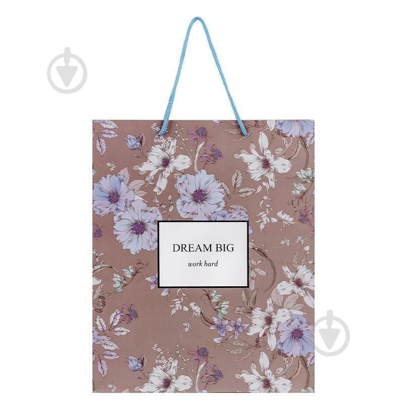 Пакет подарунковий Blue Elegance 26х32 см Axent - фото 1 Пакет подарунковий Blue Elegance 26х32 см Axent - фото 1