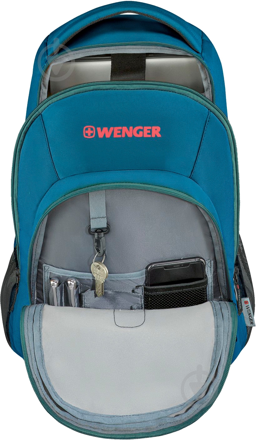 Рюкзак для ноутбука Wenger Mars 16" blue (610204) - фото 5 Рюкзак для ноутбука Wenger Mars 16" blue (610204) - фото 5