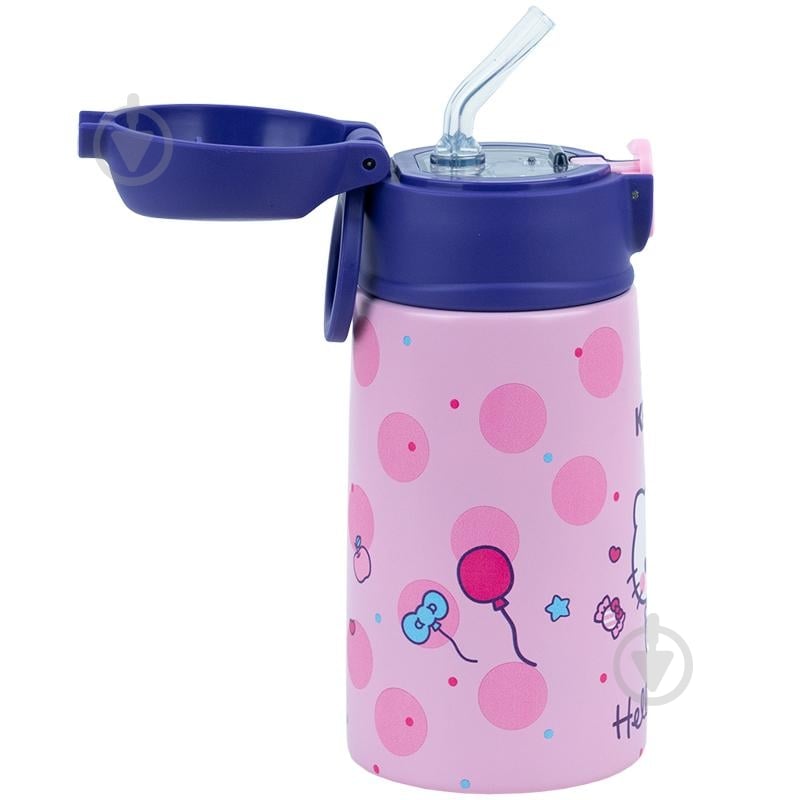 Термос KITE с трубочкой 400 мл Hello Kitty HK25-1261 - фото 3 Термос KITE с трубочкой 400 мл Hello Kitty HK25-1261 - фото 3