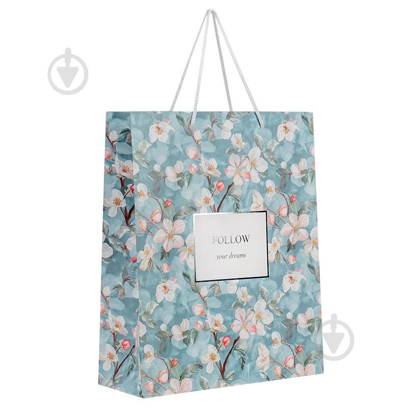 Пакет подарунковий Gentle Blossom 26х32 см Axent - фото 2 Пакет подарунковий Gentle Blossom 26х32 см Axent - фото 2