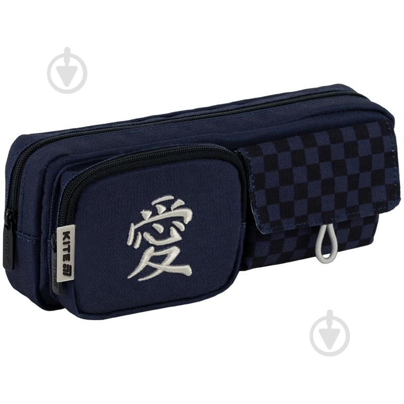 Пенал 2701-3 KITE синий с рисунком - фото 1