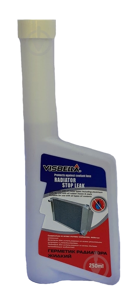 Герметик для радиатора VISBELLA белый 250 мл - фото 1 Герметик для радиатора VISBELLA белый 250 мл - фото 1