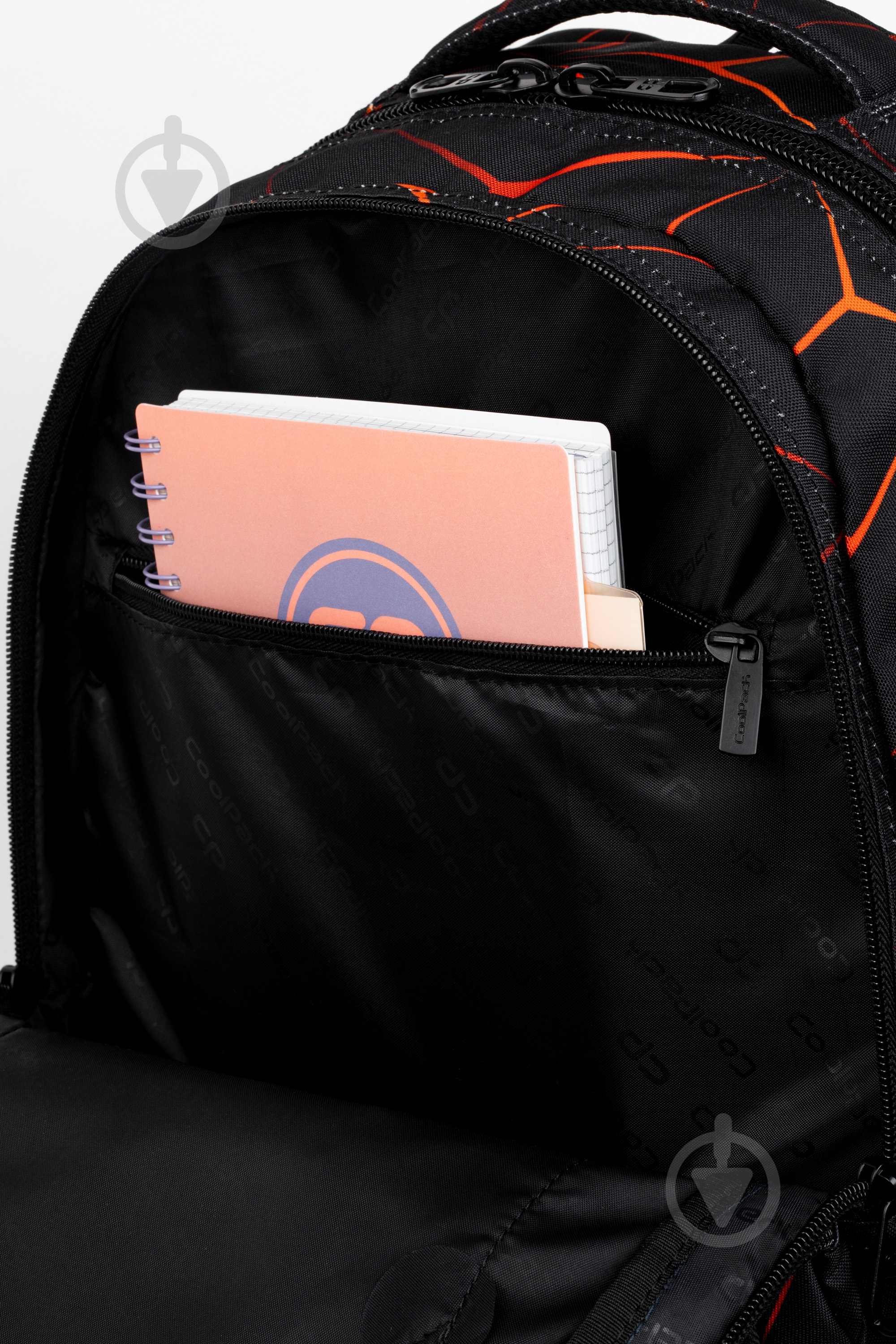 Рюкзак CoolPack DRAFTER 17.5” Lava F010749 - фото 4