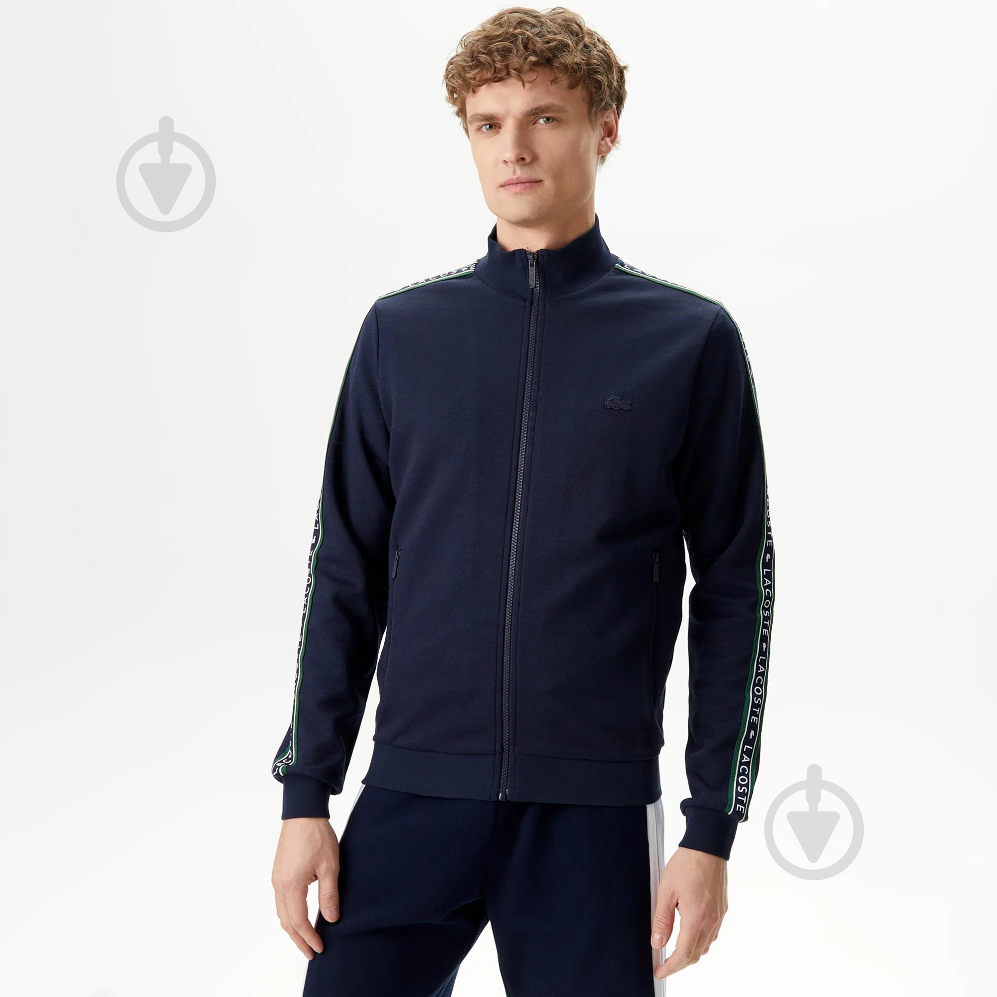 Джемпер Lacoste SH031212L р.XL синий - фото 1 Джемпер Lacoste SH031212L р.XL синий - фото 1