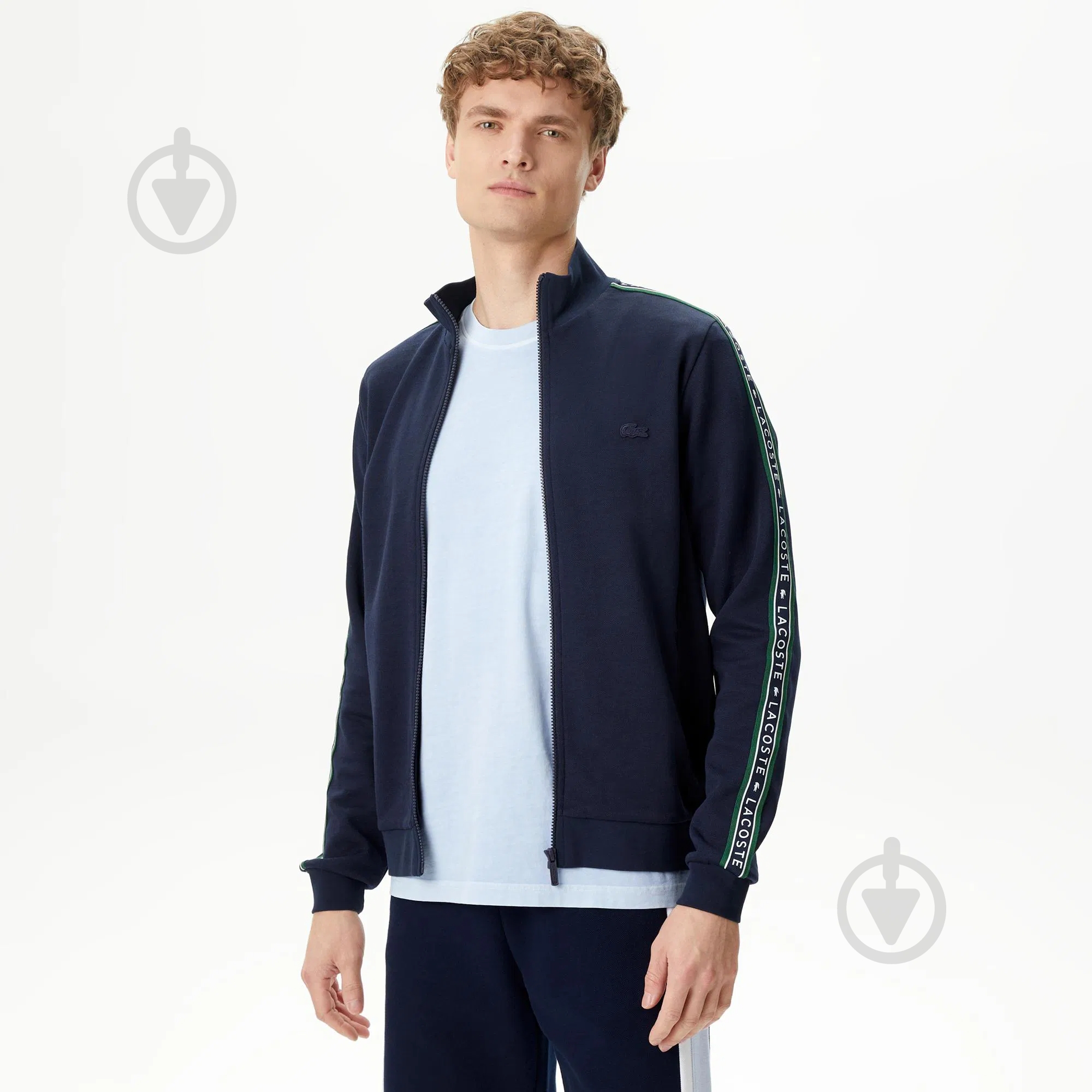 Джемпер Lacoste SH031212L р.2XL синій - фото 3 Джемпер Lacoste SH031212L р.2XL синій - фото 3
