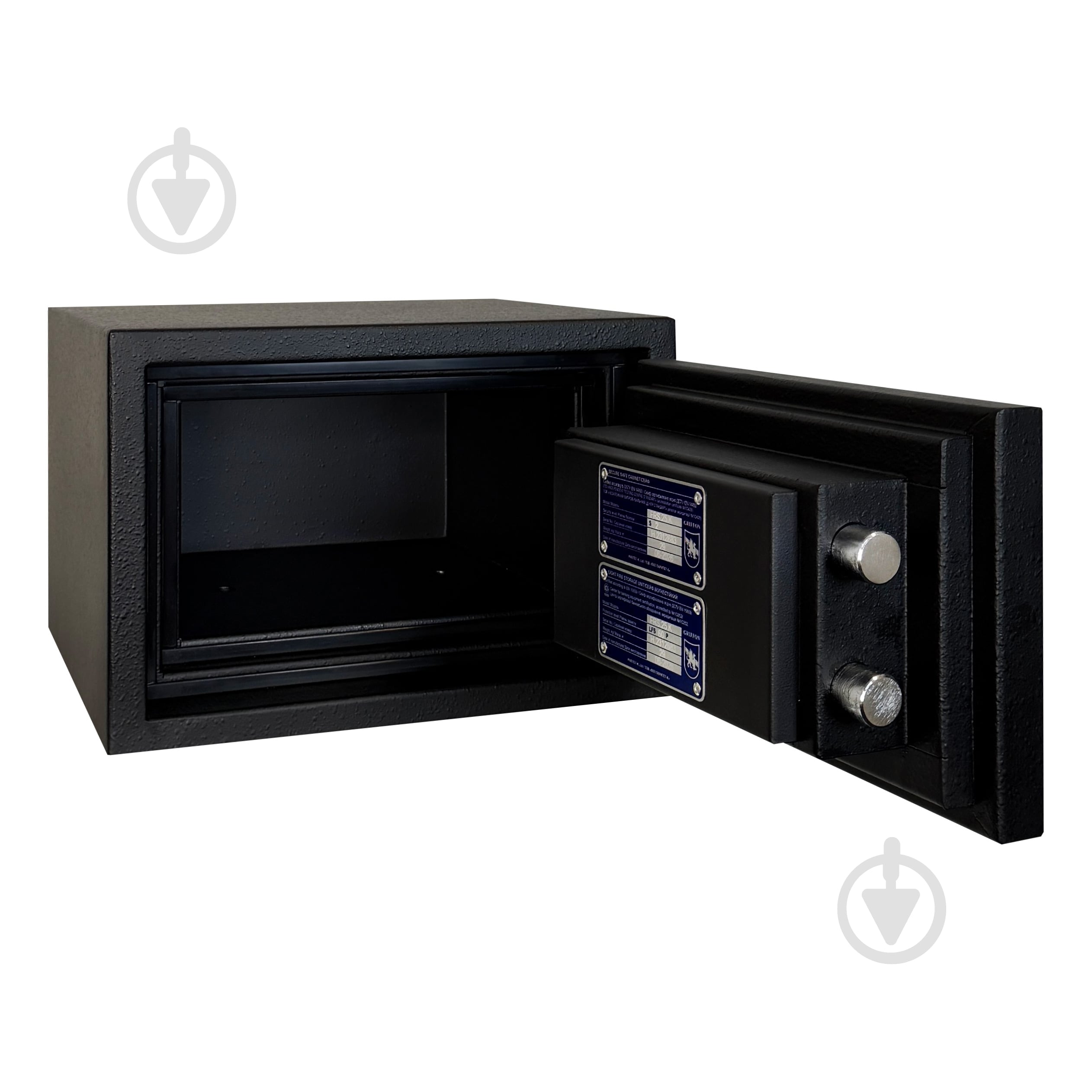 Сейф огнестойкий Griffon FRS.25.K Black - фото 4