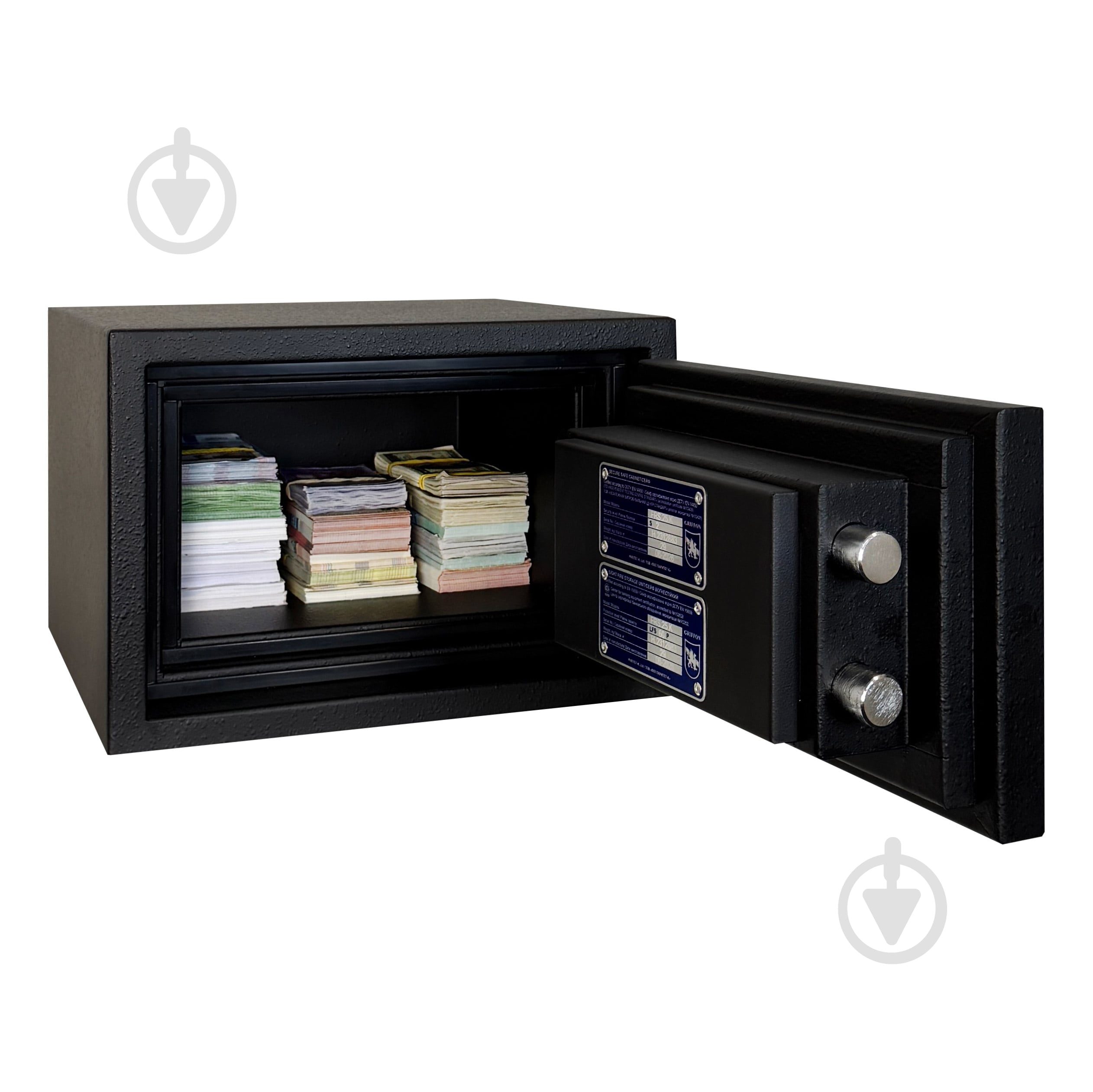 Сейф огнестойкий Griffon FRS.25.K Black - фото 5