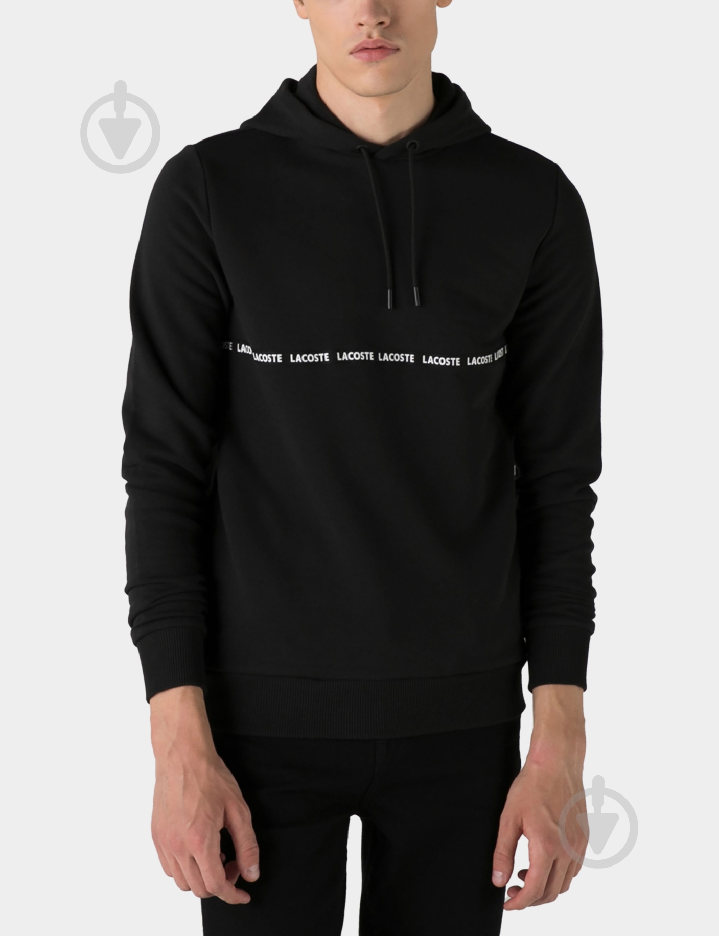 Худи Lacoste SH223434S р.2XL черный - фото 1 Худи Lacoste SH223434S р.2XL черный - фото 1