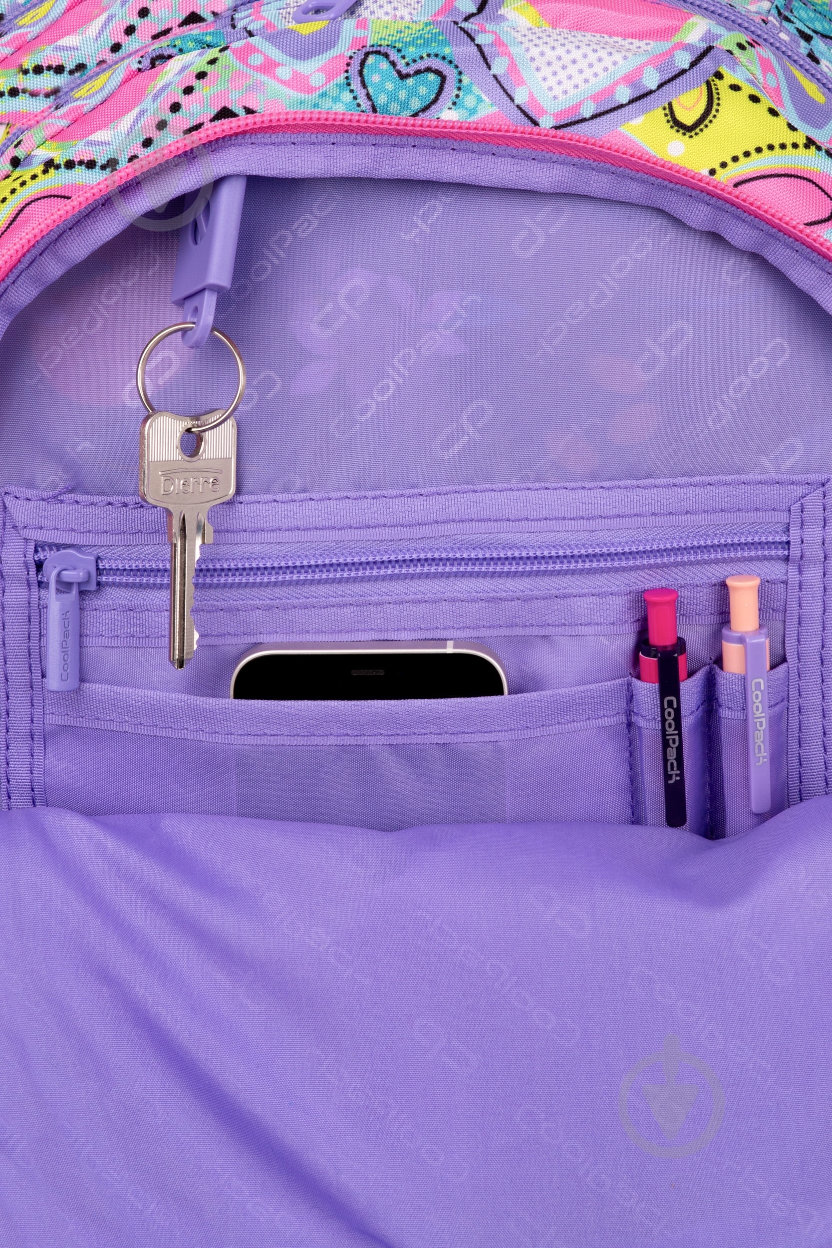 Рюкзак CoolPack JERRY Pastel Hearts F029832 - фото 5