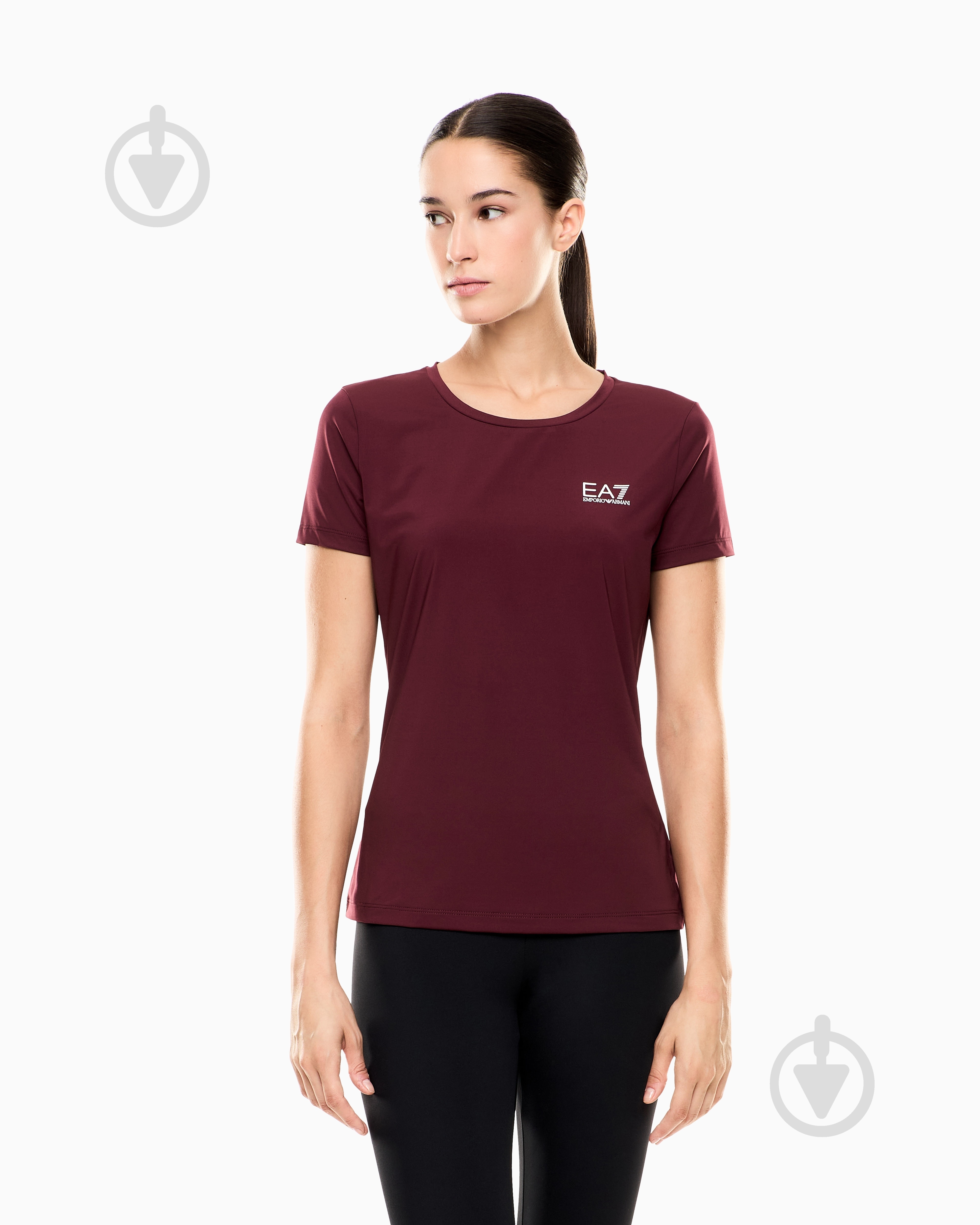 Футболка EA7 VIGOR7 W ESSENTIAL TEE SS 7W000795-AF18476-M5064 р.M бордовый - фото 1 Футболка EA7 VIGOR7 W ESSENTIAL TEE SS 7W000795-AF18476-M5064 р.M бордовый - фото 1