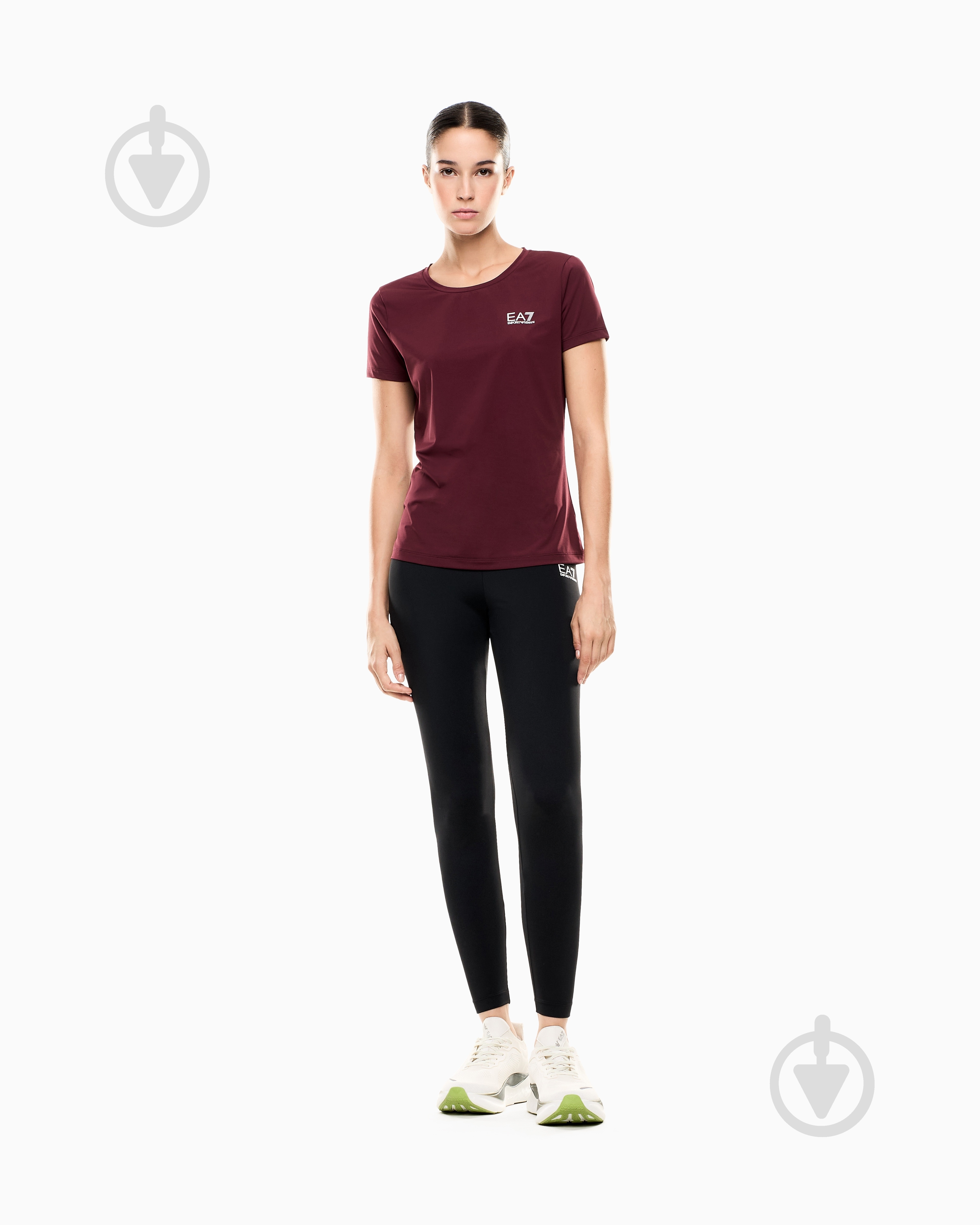 Футболка EA7 VIGOR7 W ESSENTIAL TEE SS 7W000795-AF18476-M5064 р.M бордовый - фото 4 Футболка EA7 VIGOR7 W ESSENTIAL TEE SS 7W000795-AF18476-M5064 р.M бордовый - фото 4