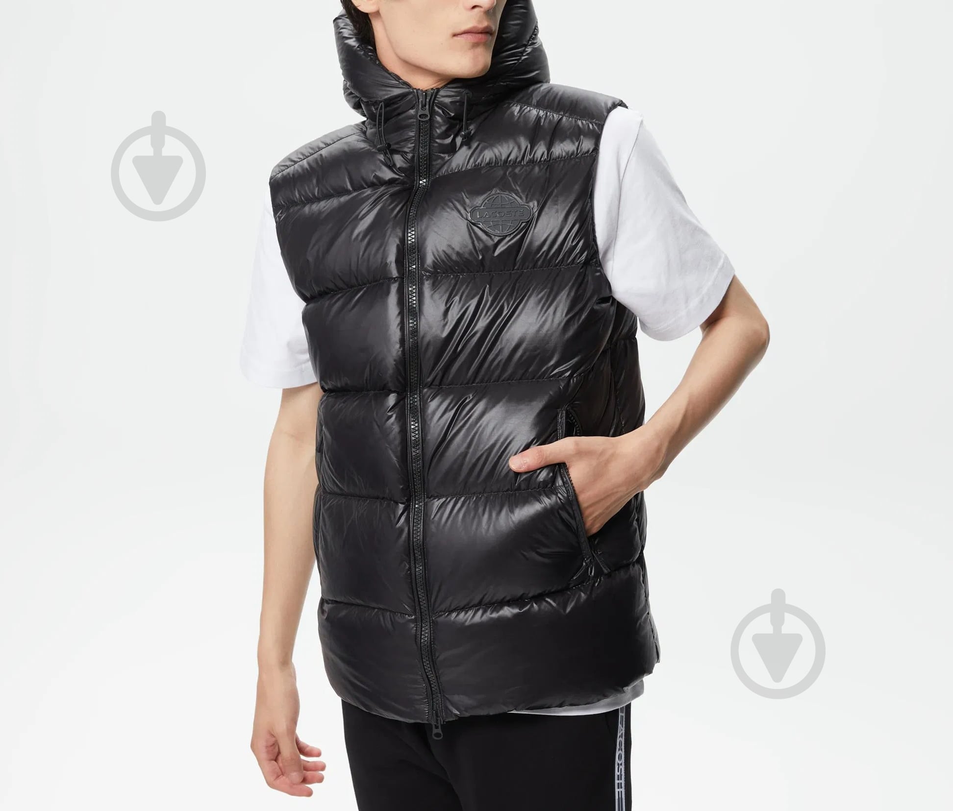 Жилет Lacoste BH2406R06S р.M-L черный - фото 1