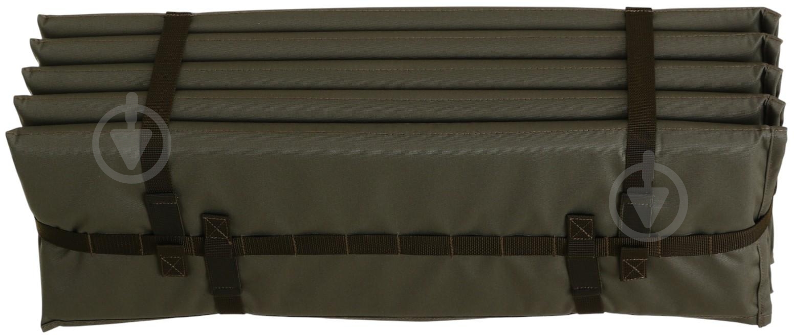 Каремат ARMY раскладной в чехле (2 000*550*15 мм) 200x55 см темно-зеленый - фото 2 Каремат ARMY раскладной в чехле (2 000*550*15 мм) 200x55 см темно-зеленый - фото 2