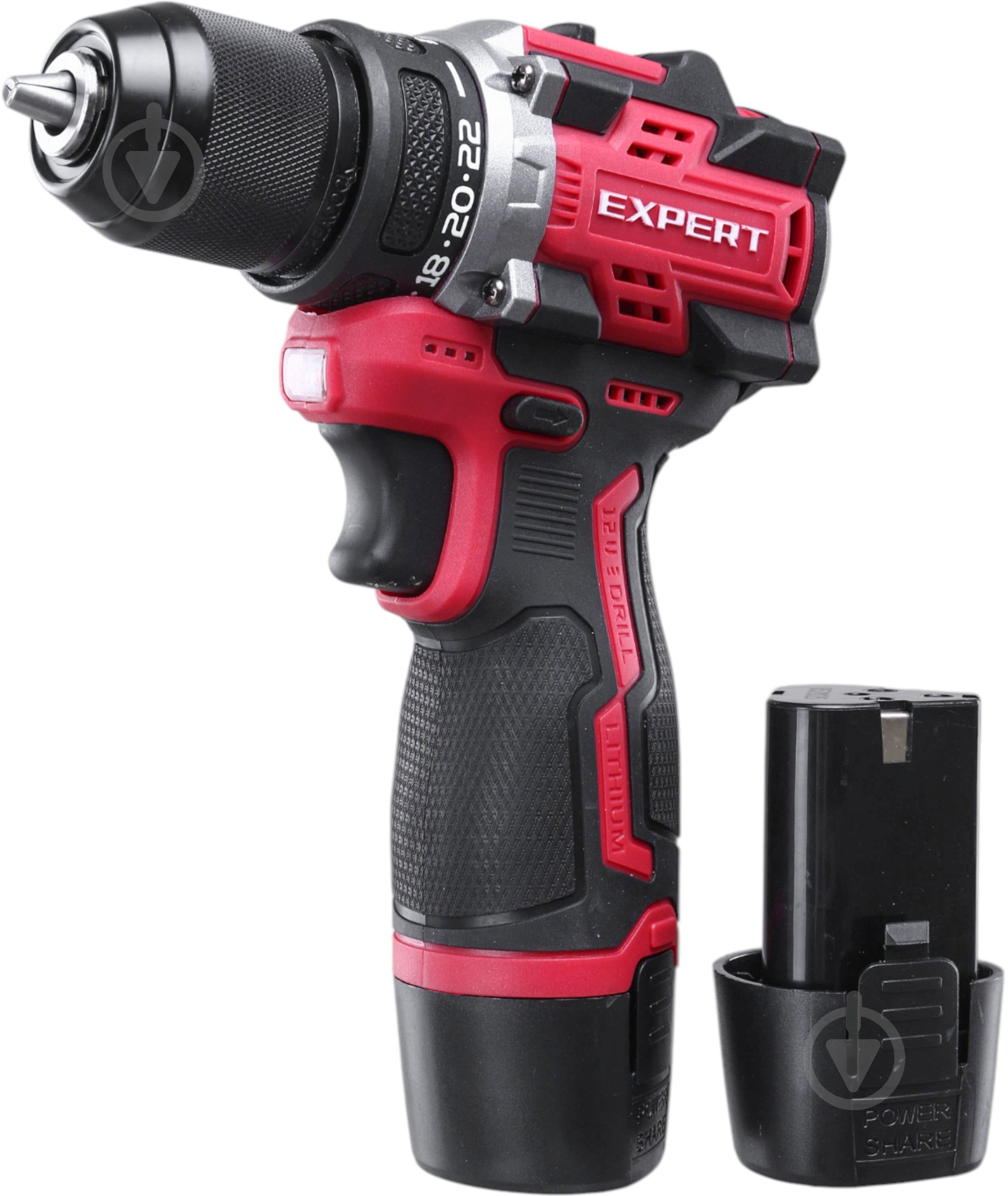 ᐉ Шуруповерт аккумуляторный Expert Tools IN-LXF12 • Купить в