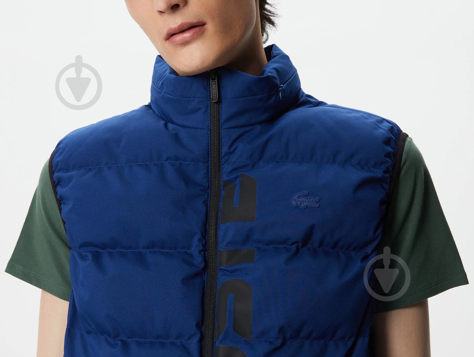 Жилет Lacoste BH240707M р.L-XL синий - фото 4