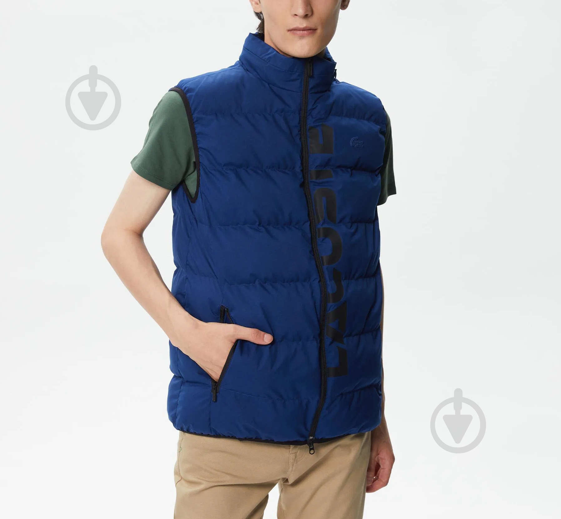 Жилет Lacoste BH240707M р.L-XL синий - фото 1