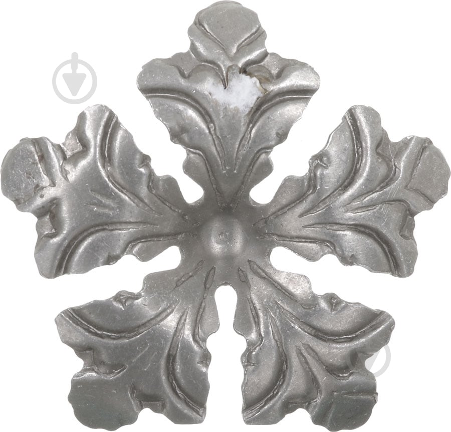 Цветок кованый d90 мм маленькая - фото 1 Цветок кованый d90 мм маленькая - фото 1