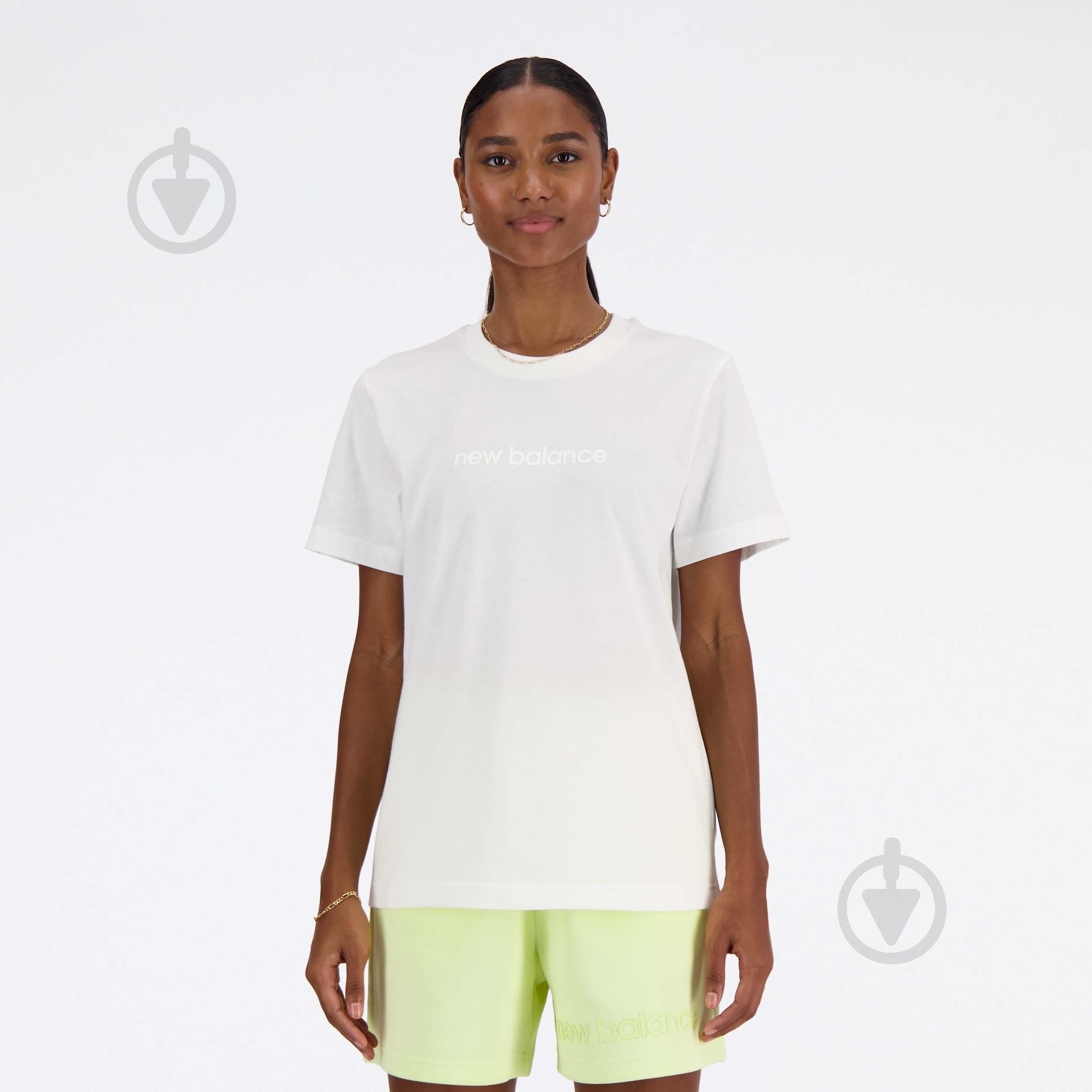 Футболка женская New Balance NB Hyper Density Tee WT41554WT р.XS белый - фото 1 Футболка женская New Balance NB Hyper Density Tee WT41554WT р.XS белый - фото 1