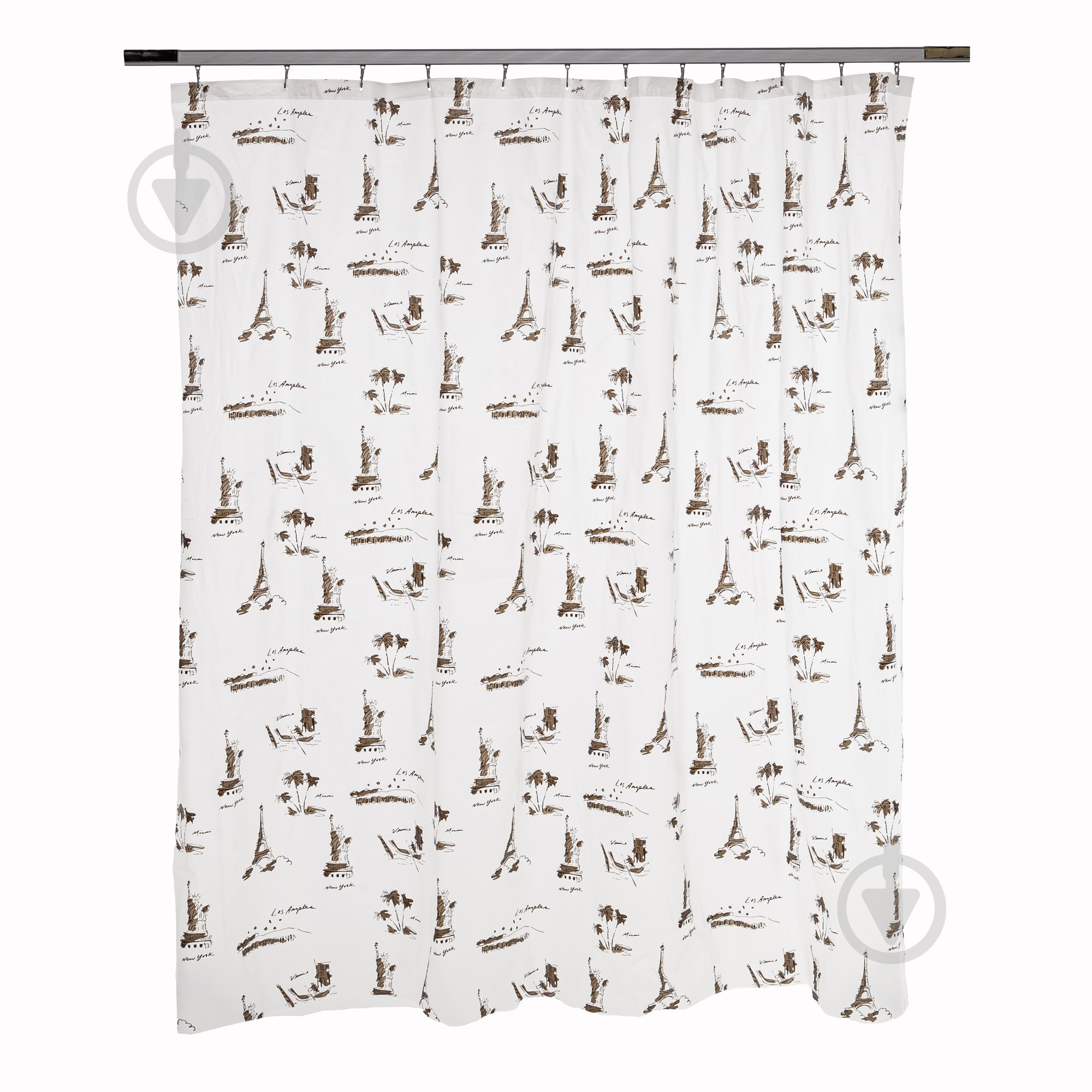 Штора для душа VOLVER Kallax 180x180 см 50205 - фото 1