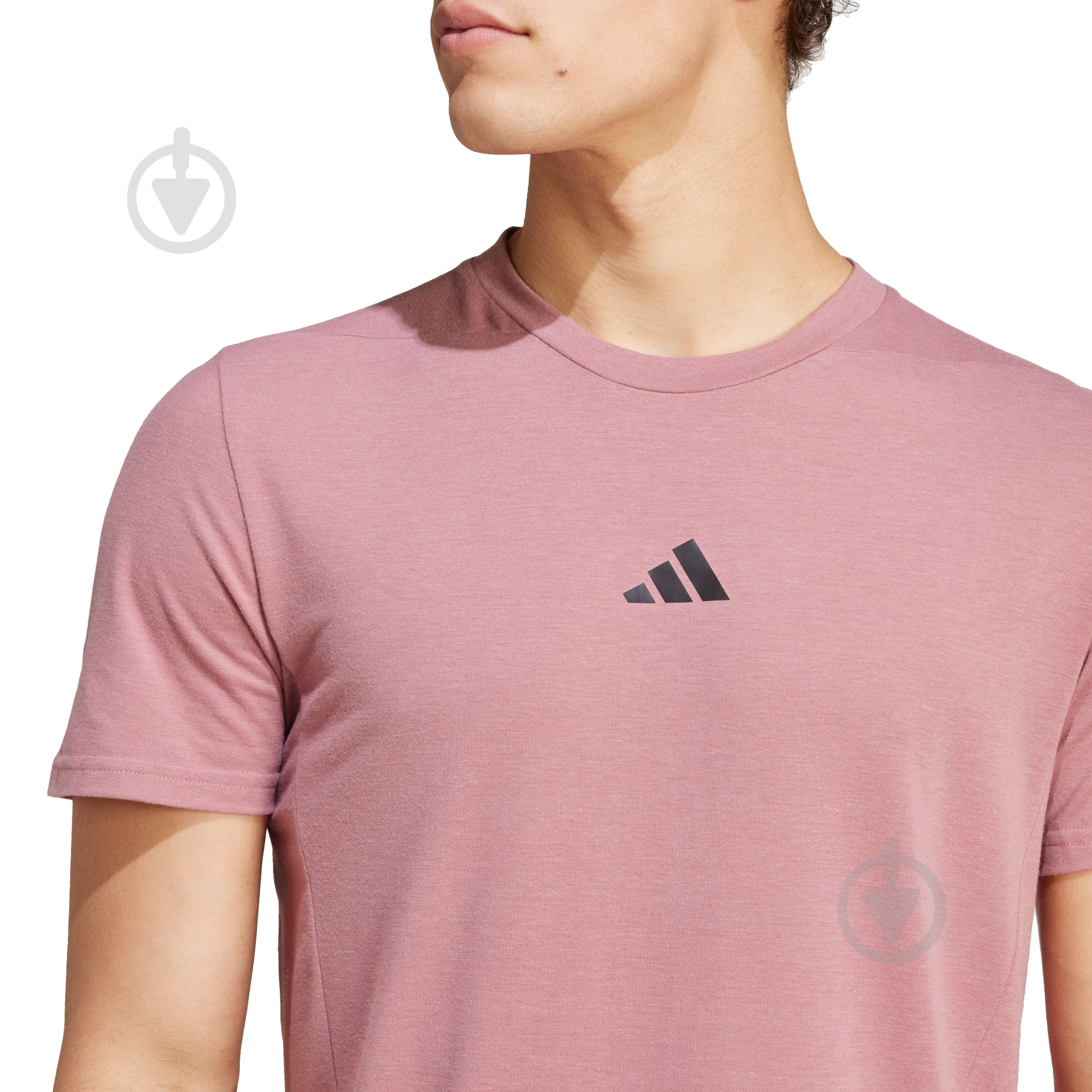 Футболка Adidas D4T TEE IX9148 р.L коричневый - фото 4