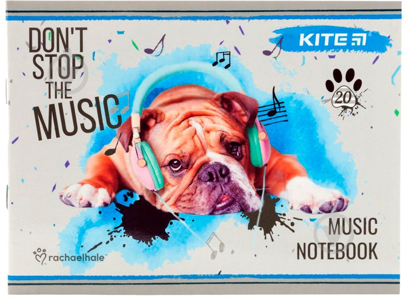 Тетрадь для нот 20 листов r19-405-1 KITE - фото 1 Тетрадь для нот 20 листов r19-405-1 KITE - фото 1