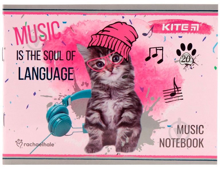 Тетрадь для нот 20 листов r19-405-2 KITE - фото 1 Тетрадь для нот 20 листов r19-405-2 KITE - фото 1