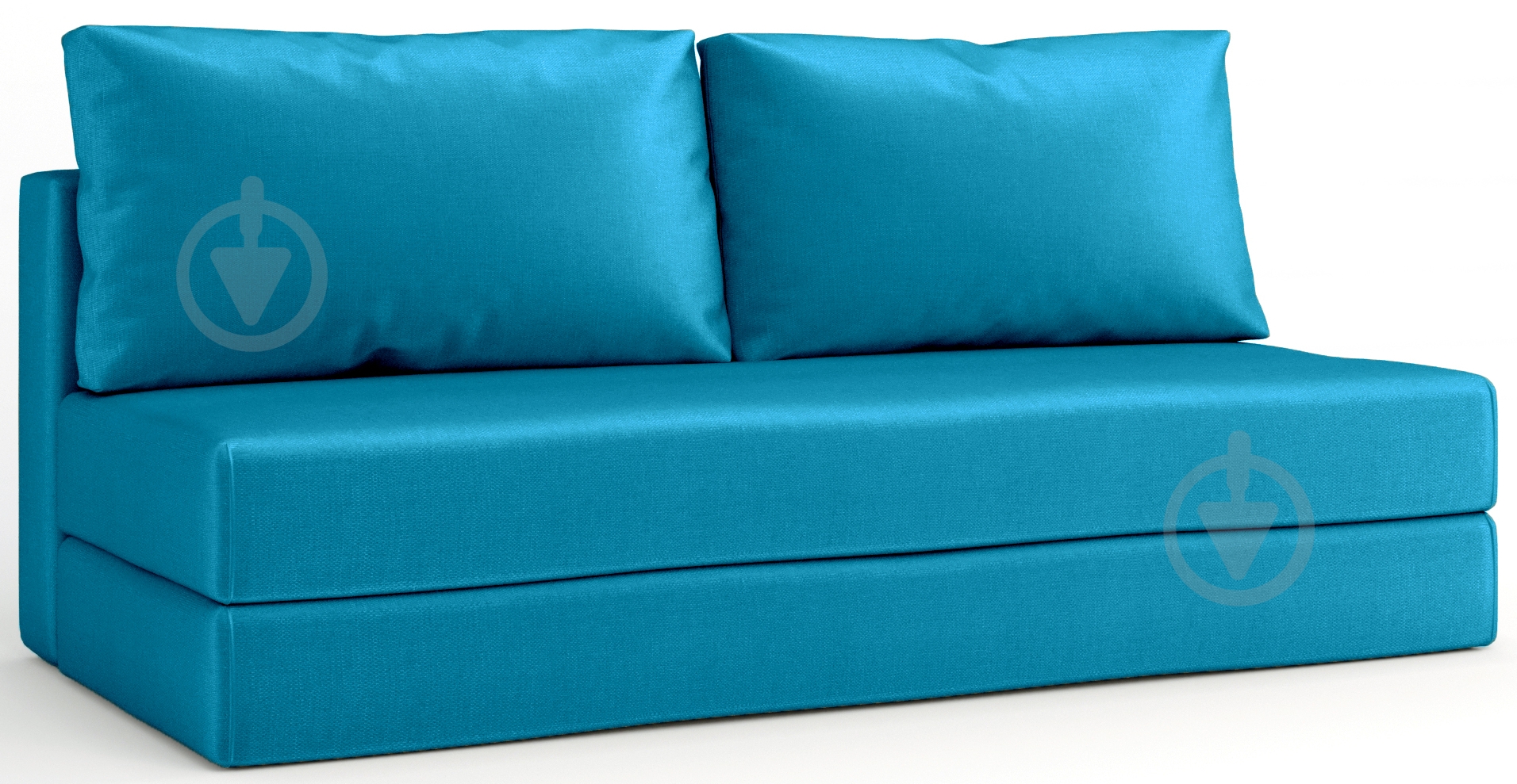 Диван прямой MERX КРОСС голубой 2000x960x910 мм - фото 1