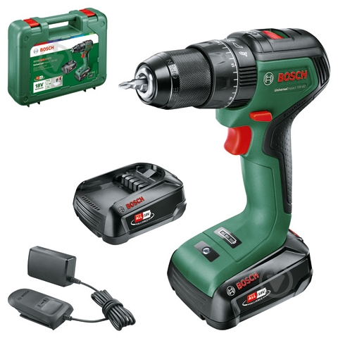 Шуруповерт аккумуляторный Bosch UniversalImpact 18V-60 06039D7102 - фото 1 Шуруповерт аккумуляторный Bosch UniversalImpact 18V-60 06039D7102 - фото 1