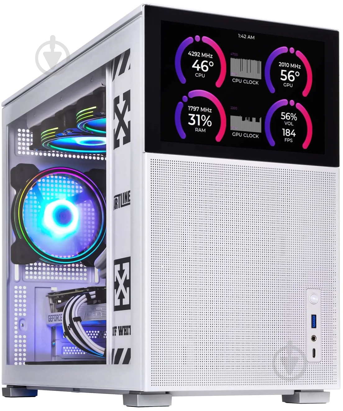 Компьютер Artline Gaming D31WHITE (D31Whitev77) white - фото 1