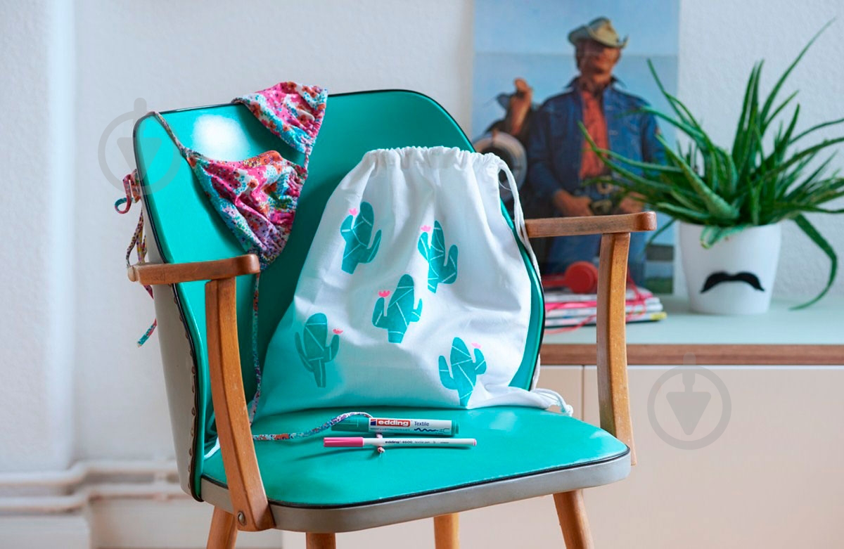 Маркер Edding e-4600/04 зеленый - фото 6