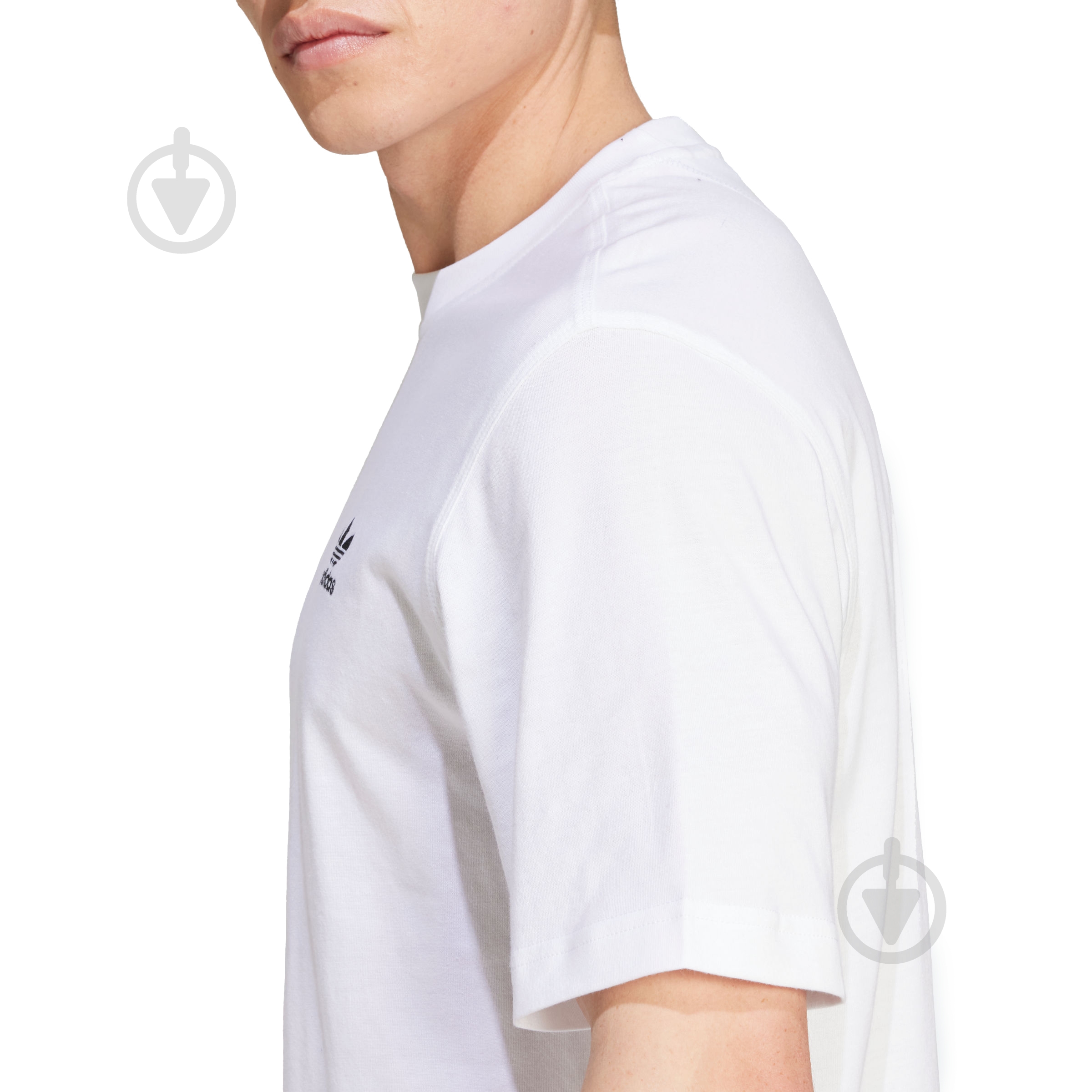 Футболка Adidas ESS TEE IZ2098 р.M белый - фото 4