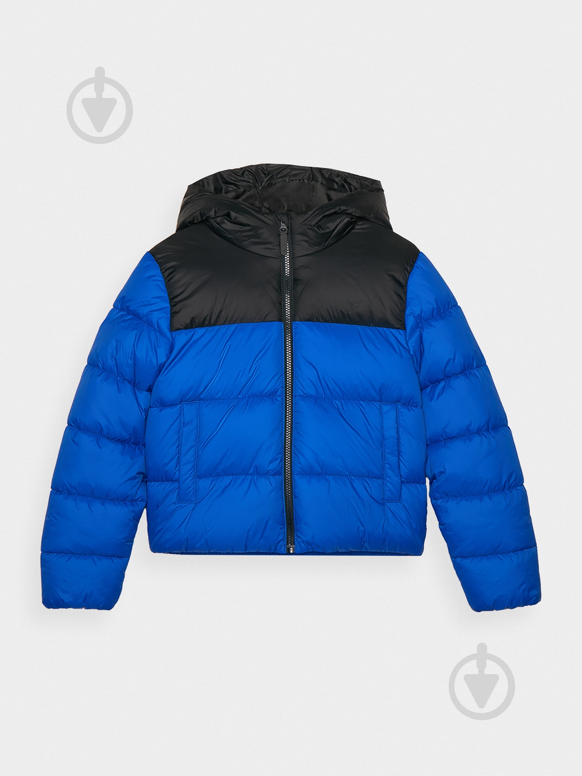 Пуховик для мальчиков зимний 4F DOWN JACKET M462 4FJWAW24TDJAM462-36S синий - фото 7 Пуховик для мальчиков зимний 4F DOWN JACKET M462 4FJWAW24TDJAM462-36S синий - фото 7