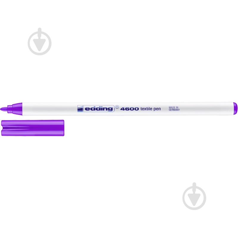 Маркер Edding e-4600/08 фиолетовый - фото 1
