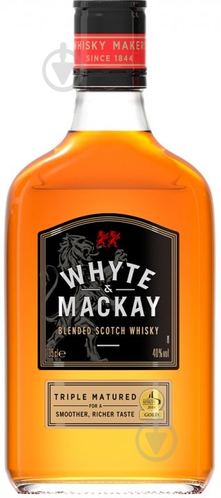 Виски Whyte&Mackay 5010196065085 0,35 л - фото 1 Виски Whyte&Mackay 5010196065085 0,35 л - фото 1