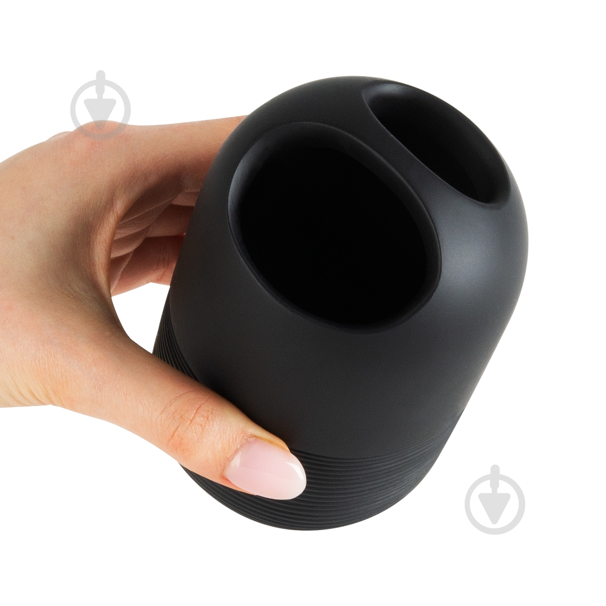 Підставка для зубних щіток MVM Boston BA-03 Black - фото 2 Підставка для зубних щіток MVM Boston BA-03 Black - фото 2