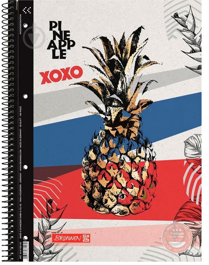 Блокнот Pineapple Brunnen - фото 1
